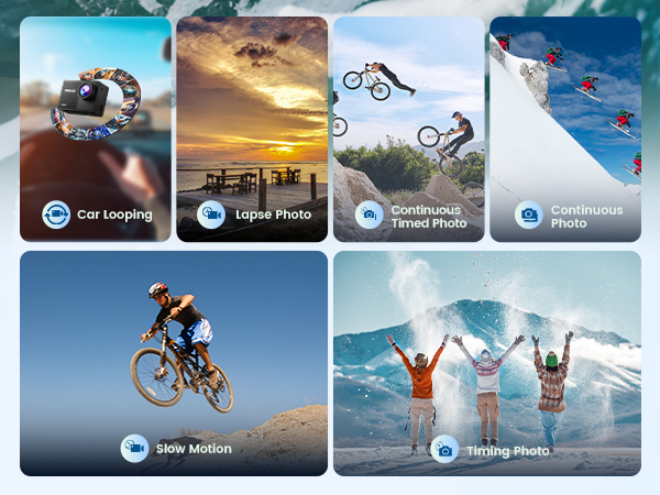 Waterproof acion camera