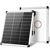 Solar Panels N-Type 16BB 50w Solar Panel, 50 Watt Solar Panel 18V A+ Monocrystalline Cell 25% Hig...