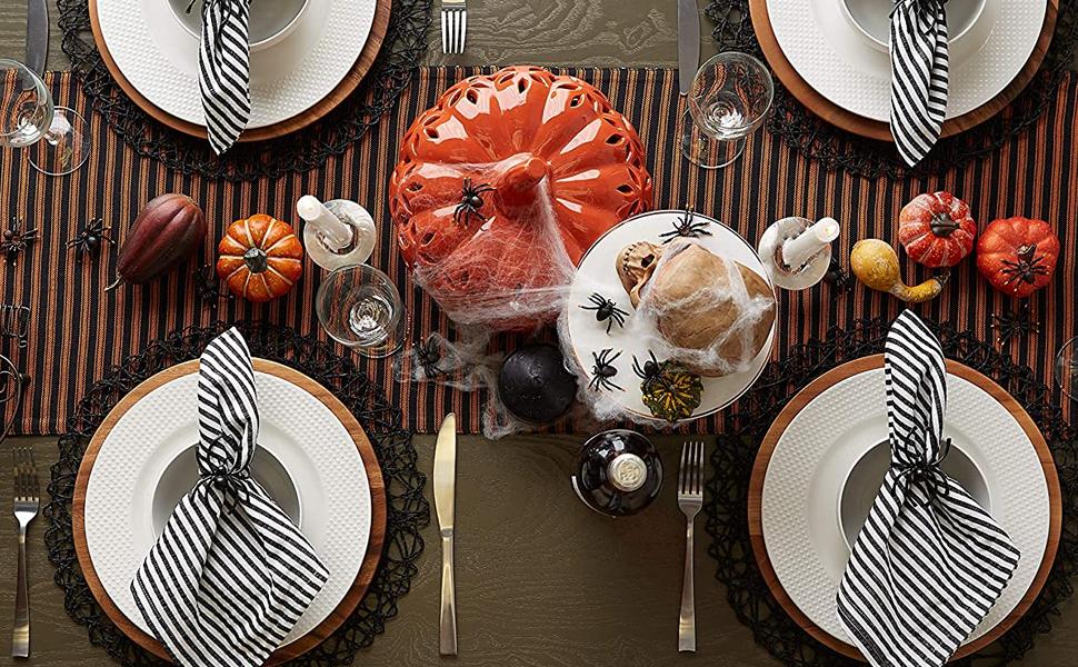 hallowen table runner,haloween cotton candy,halloween party,halloween table runner,awesome halloween