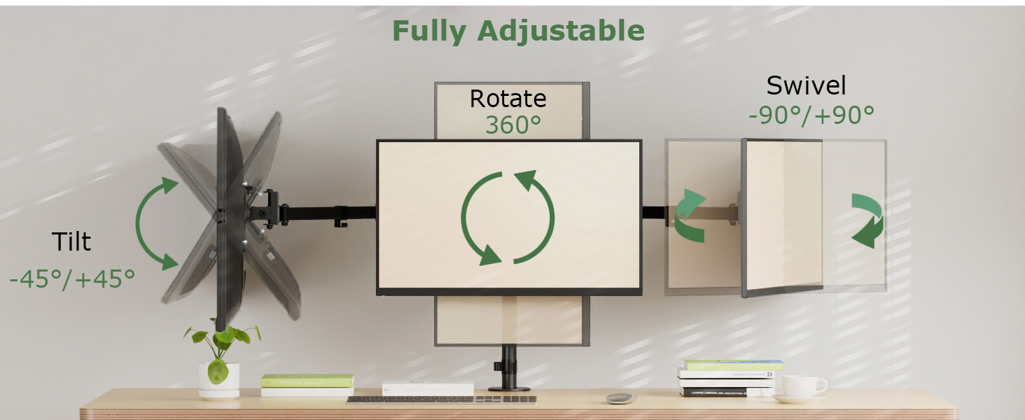 Triple Monitor Mount