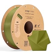 Snapmaker PLA Basic Filament 1.75mm,Snapspeed 3D Printer Filament Up to 300mm/s High Speed Printi...