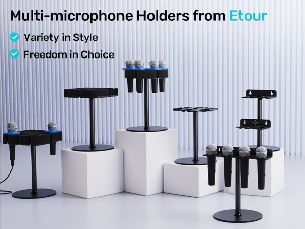 multi microphone holder