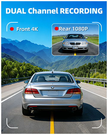 dash cam front and rear