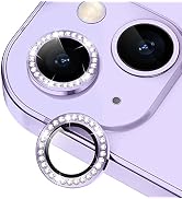 Xfilm for iPhone 14 / iPhone 14 Plus Camera Lens Protector Bling, 9H Hardness Scratchproof Camera...