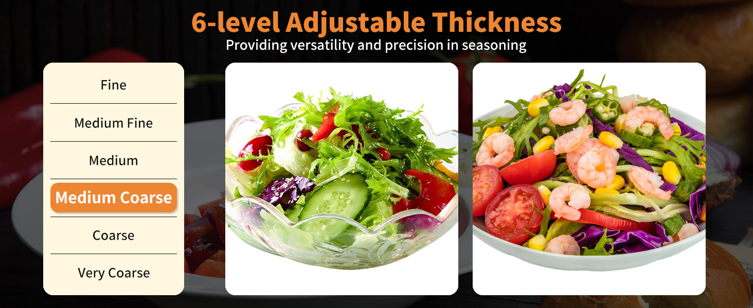 Electric Salt and Pepper Grinder Set