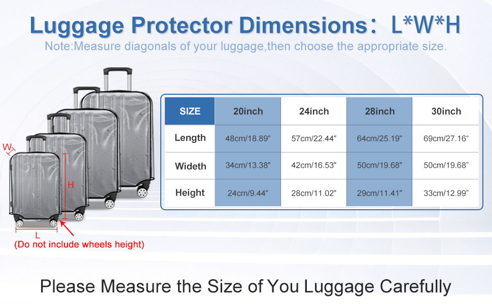 luggage cover