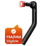 L7 Ultra massage gun with red light