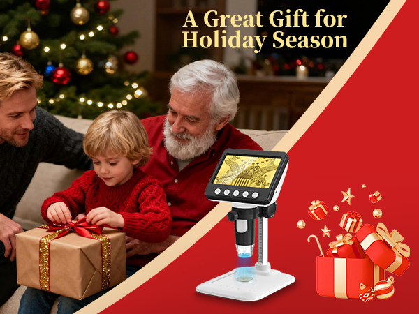 lab handheld digital microscopes electronics microscope gifts for coin collectors men