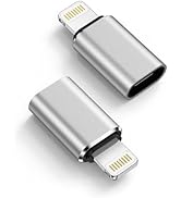 [2-Pack] USB C to Lightning Adapter, Type C to Lightning Adapter Support PD Fast Charging &amp; Data ...