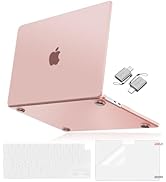 MOSISO Compatible with MacBook Air 13 inch Case 2024 2023 2022 M3 A3113 M2 A2681 Touch ID, Ultra-...