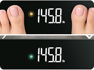 scale black body glass weight digital for replaceable battery accu chek bathroom accurate modern