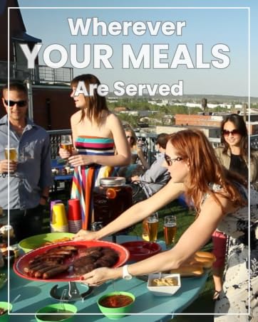 Where your meals are served - barbecue platter display stand