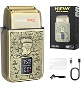 HIENA PRO Electric Razor for Men, Cordless Professional Foil Shaver &amp; Bald Head Precision Trimmer...