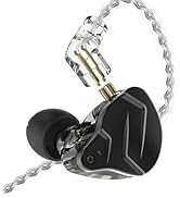 KZ ZSN PRO X Wired Earbuds, in-Ear Monitor Headphones with Dual Driver-Clear Sound and Ergonomic ...