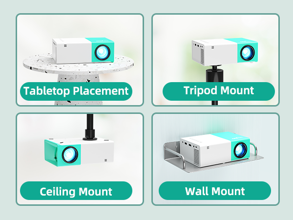 Projector for bedroom