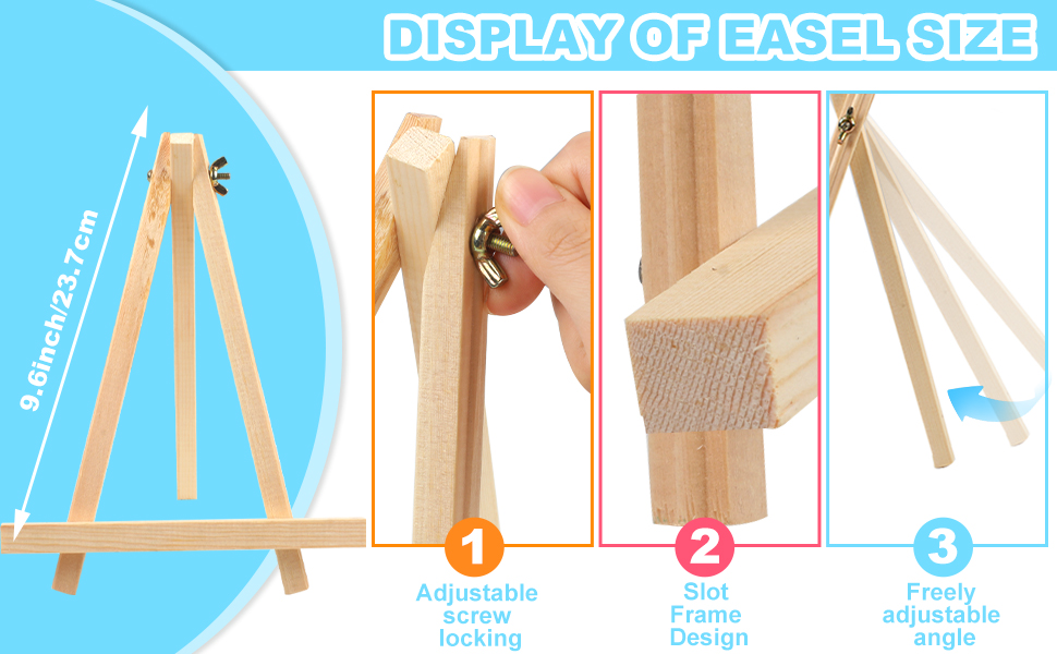 Wooden easel
