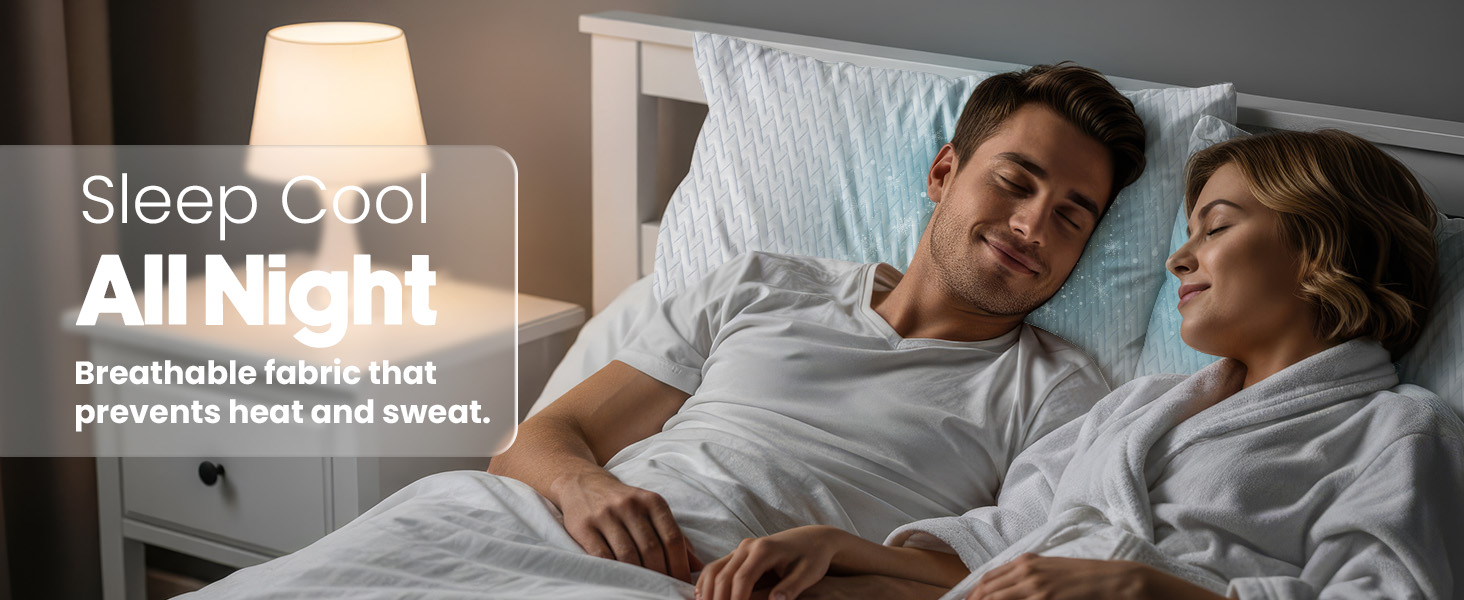 cooling pillow, shredded memory foam pillows, queen pillows, king size, adjustable bed pillows