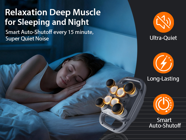 16 Head Massage Gun Deep Tissue,Massage Gun,Back Massager,Neck &amp;amp; Shouler Massager