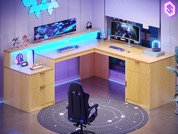 Modern L Shaped Desk