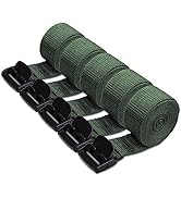 KJK 5 Pack Trail Camera Straps with Buckles, Heavy Duty Hunting Equipment for Hunters to Mount Ga...