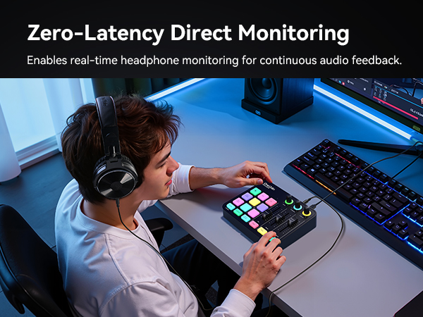 Zero-Latency Direct Monitoring