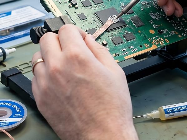 Solder Paste and Solder Wick