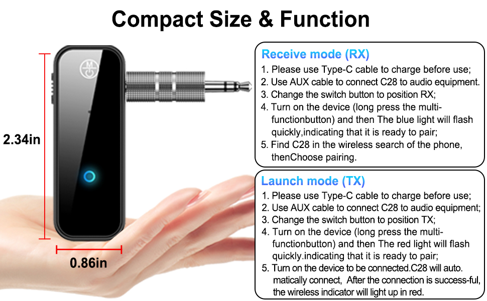 aux bluetooth adapter