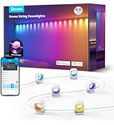 Govee RGBIC String Downlights, Smart LED String Lights Works with Alexa, Color Changing Indoor Wa...