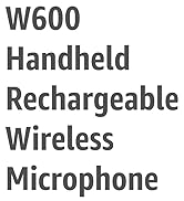 Wireless Bluetooth Karaoke Microphone, All-Metal Mic with RGB Light, Volume Control, 24H Battery