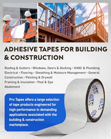 Adhesive Tapes for Building and Construction