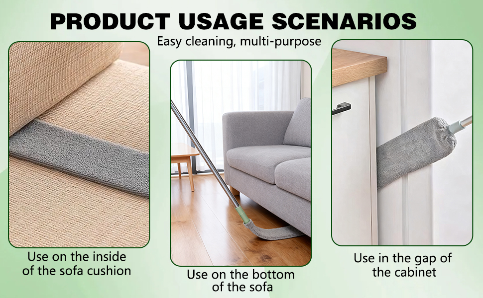 Retractable Gap Dust Cleaning Artifact