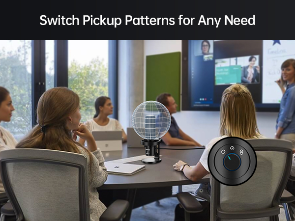 Microphone usecase scenario with Omni-directional Pattern