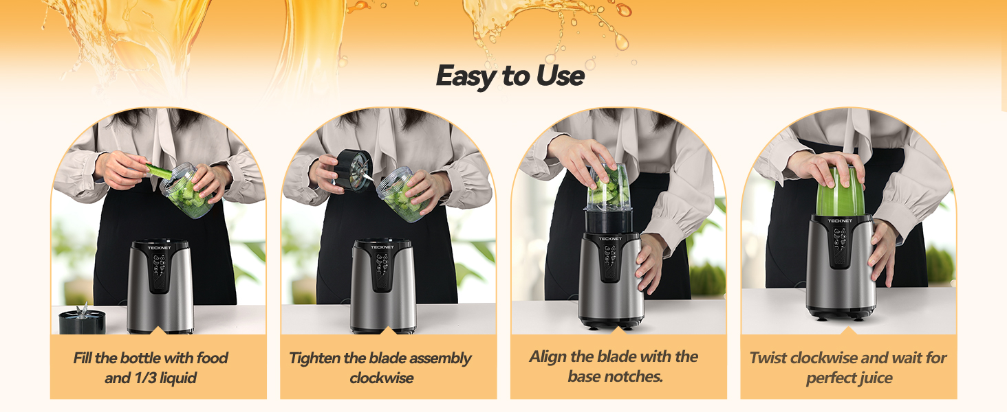 single serve portable small countertop blender for smoothies maker mixer juicer grinder 1000w