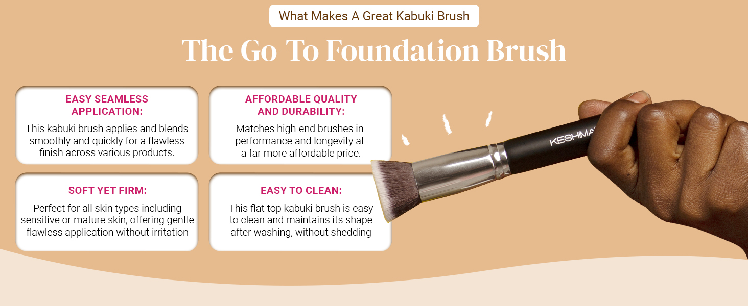 make up brushes, powder brush, face brush, kabuki brush, liquid foundation brush, blending brush