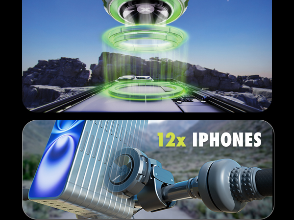 Suction enhanced magnetic hold