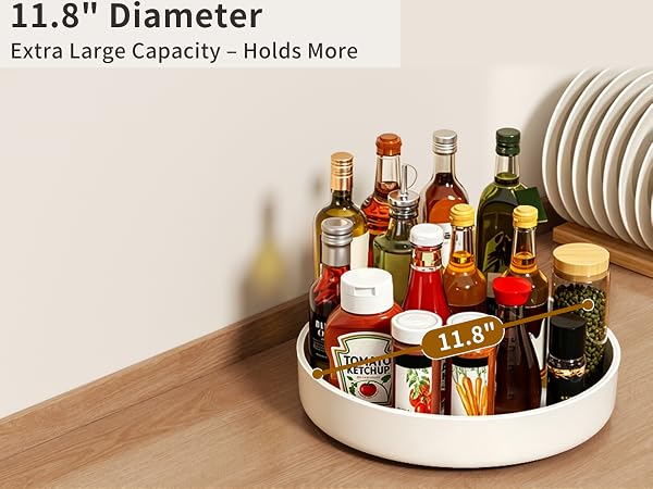 11.8&amp;#34; Diameter - Extra Large Capacity-Holds More