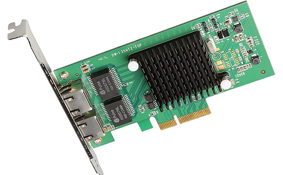 Dual-Port PCIe X4 Gigabit Network Card
