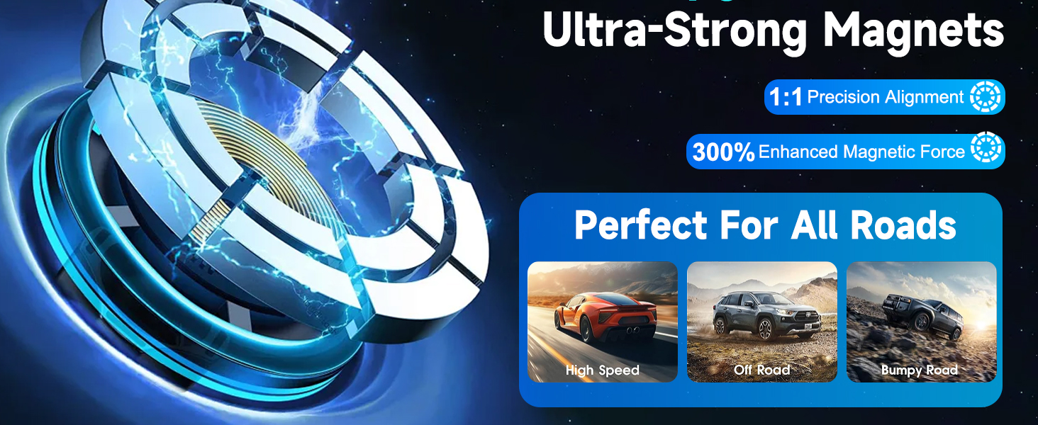 magnetic phone holder for car