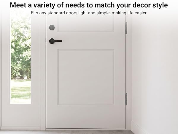 door hinges black matte