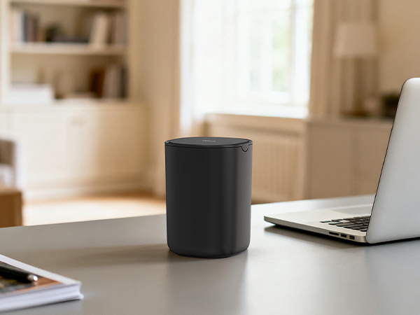 counter top trash can mini