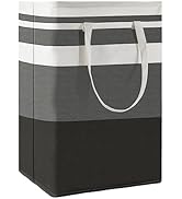 Maxsilan 80L Freestanding Laundry Basket with Extended Handle, Collapsible Waterproof Large Cotto...