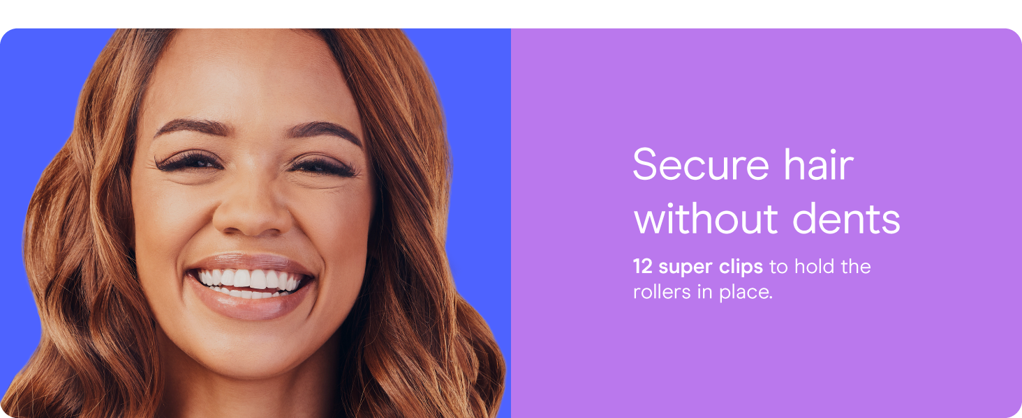 Conair hot rollers heated long medium hair electric jumbo curlers women’s large 12 clips ceramic