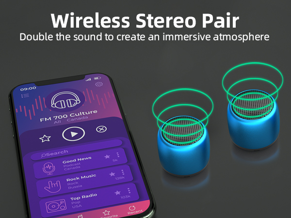 Ultra-Lightweight mini speaker makes the perfect add to your workday wardrobe gardening attire