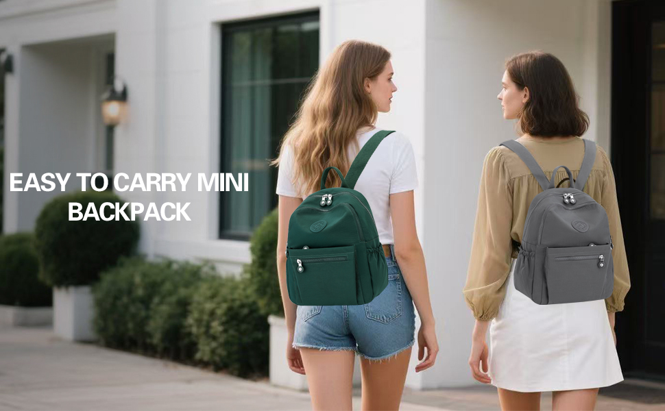 mini women backpack
