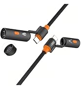 chubbycable ChubbyWild 240W Rugged Charging Cable with Arc Ignite and Emergency Light USB C Fast ...