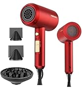 SHRATE Ionic Hair Dryer with Diffuser | Professional Blow Dryer for Curly, Frizzy &amp; All Hair Type...