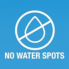 no water spots