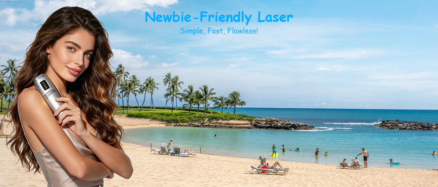 laser hair removal, friendly for beginner