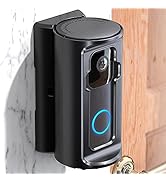 COOLWUFAN Video Doorbell Door Mount, Adjustable All Angle Anti-Theft Doorbell Mount for Wall &amp; Do...