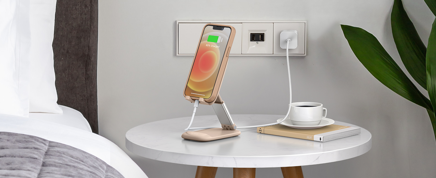 phone holder desk